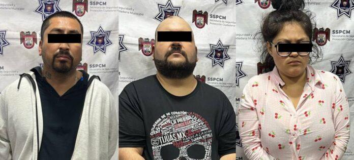 Efectiva actuación policial da como resultado la captura de tres personas tras intento de asalto a hotel