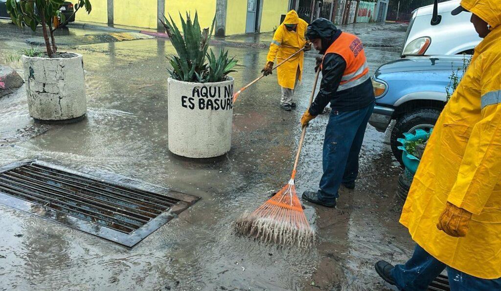 Atiende XXV Ayuntamiento de Tijuana incidentes por lluvias registradas en la ciudad.lasnoticias.info