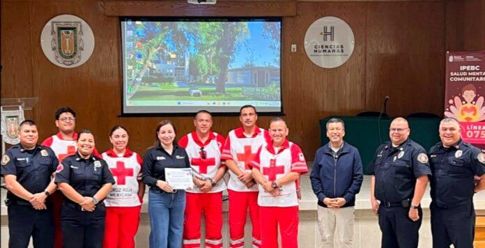 CAPACITA IPEBC A PRIMEROS RESPONDIENTES EN SALUD MENTAL Y PREVENCIÓN DEL USO DE SUSTANCIAS PSICOACTIVAS.lasnoticias.info