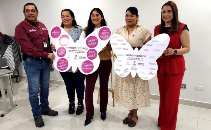 SUSCRIBEN COMPROMISOS DE AGENDA COMÚN POR LOS DERECHOS DE LAS MUJERES.lasnoticias.info