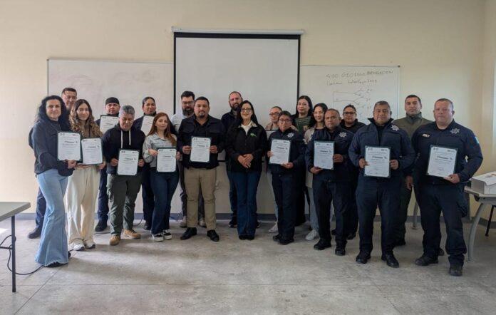 Capacitan a policías municipales en geolocalización de delitos para reforzar la seguridad en Tijuana.lasnoticias.info