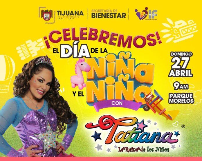 Ofrecerá XXV Ayuntamiento de Tijuana concierto gratuito de Tatiana para niñas y niños de la ciudad