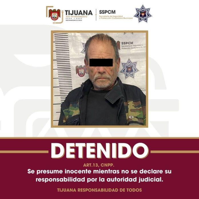 Captura Policía Municipal a sujeto en posesión de fusil de asalto