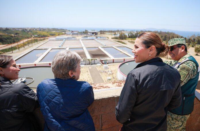 PLANTA DE TRATAMIENTO DE SAN ANTONIO DE LOS BUENOS LISTA PARA CONTRIBUIR AL MANEJO RESPONSABLE DEL AGUA EN BC: GOBERNADORA MARINA DEL PILAR.lasnoticias.info