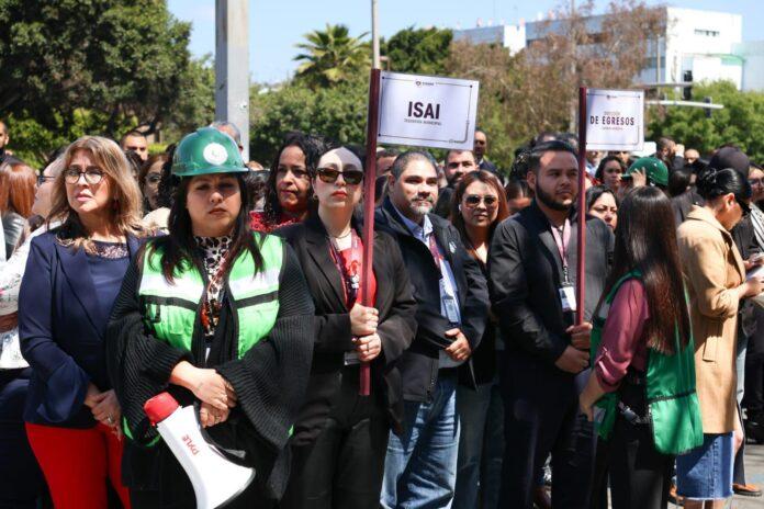 Participa XXV Ayuntamiento de Tijuana en el ‘Primer Simulacro Nacional 2025‘