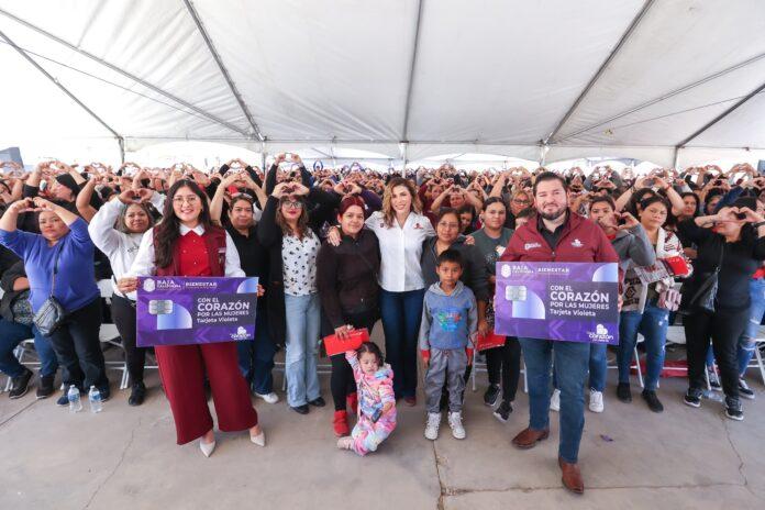 AVANZA LA TARJETA VIOLETA COMO DERECHO PARA TODAS LAS MADRES AUTÓNOMAS DE BAJA CALIFORNIA: GOBERNADORA MARINA DEL PILAR.lasnoticias.info