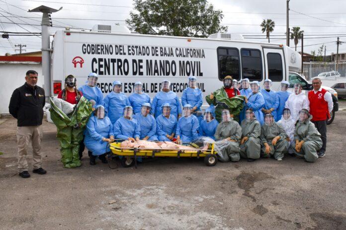 CAPACITA PROTECCIÓN CIVIL BC A MUJERES INTEGRANTES DE CRUZ ROJA SOBRE INCIDENTES CON MATERIALES PELIGROSOS.lasnoticias.info