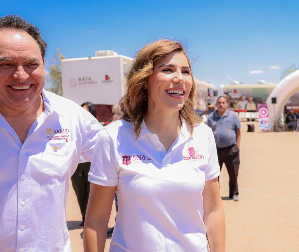 ENCABEZA GOBERNADORA MARINA DEL PILAR JORNADA DE VACUNACIÓN CASA POR CASA EN MEXICALI PRIORIZANDO LA SALUD COMO DERECHO FUNDAMENTAL.lasnoticias.info