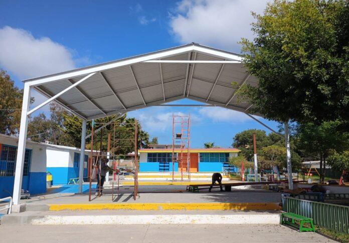 MEJORA INFRAESTRUCTURA ESCOLAR SECRETARÍA DE EDUCACIÓN EN PLAYAS DE ROSARITO.lasnoticias.info