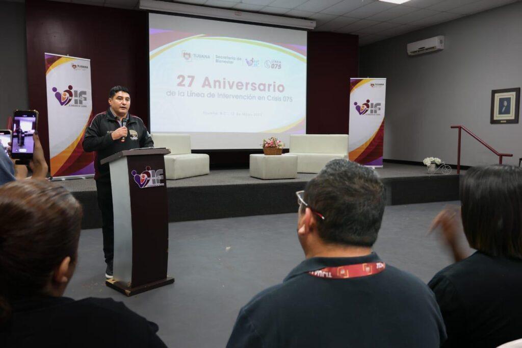 Celebra Gobierno de Tijuana 27 Aniversario de la Línea de Intervención en Crisis 075.lasnoticias.info