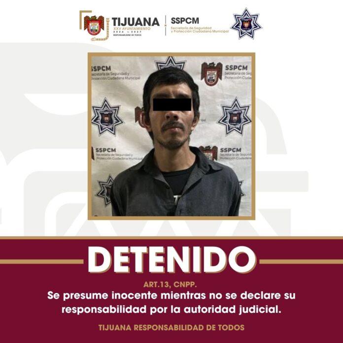 Asegura Policía Municipal a sujeto tras agredir a su familia.lasnoticias.info