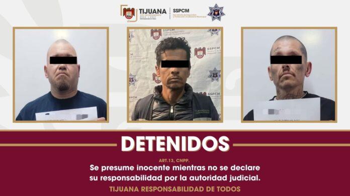 Detienen agentes policiales a tres personas presuntamente vinculadas a amenazas.lasnoticias.info