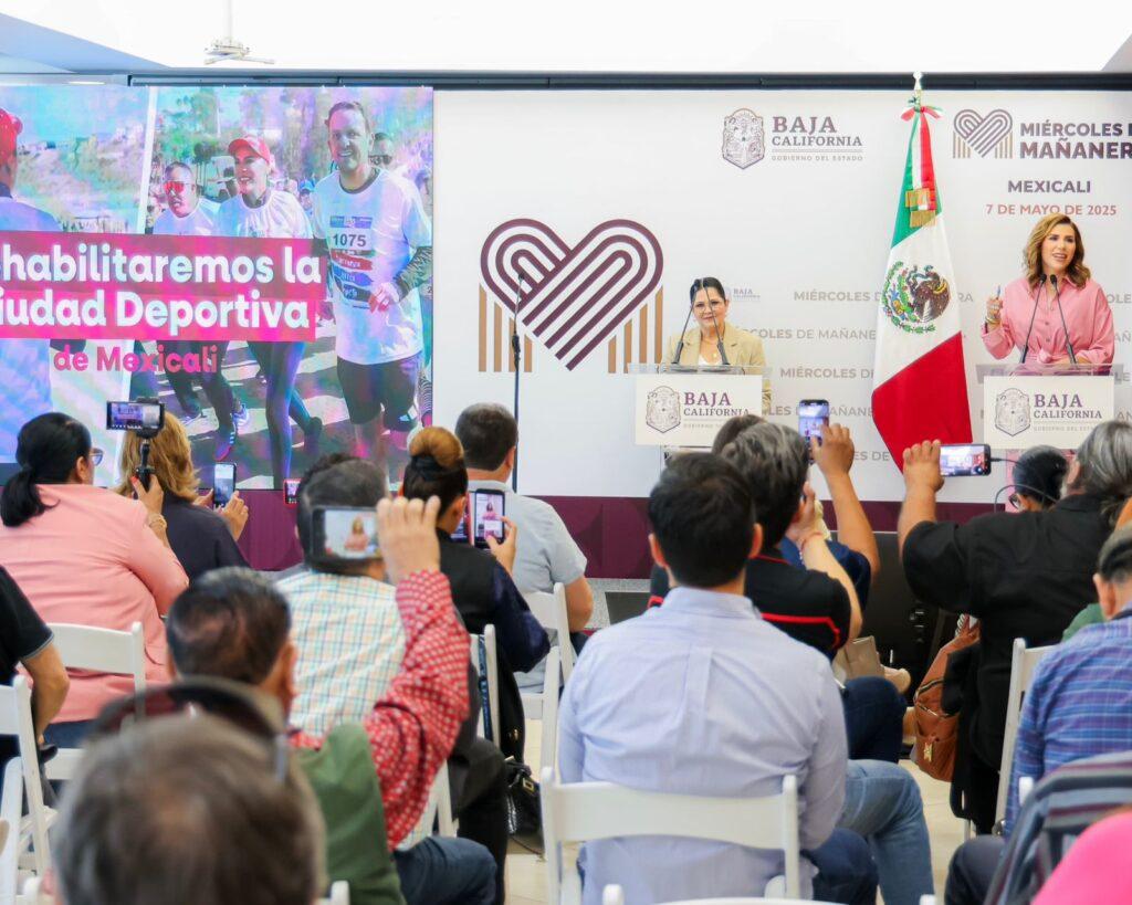REHABILITACIÓN DE LA CIUDAD DEPORTIVA DE MEXICALI FORTALECERÁ EL DESARROLLO DE TALENTOS EN BC: GOBERNADORA MARINA DEL PILAR.lasnoticias.info