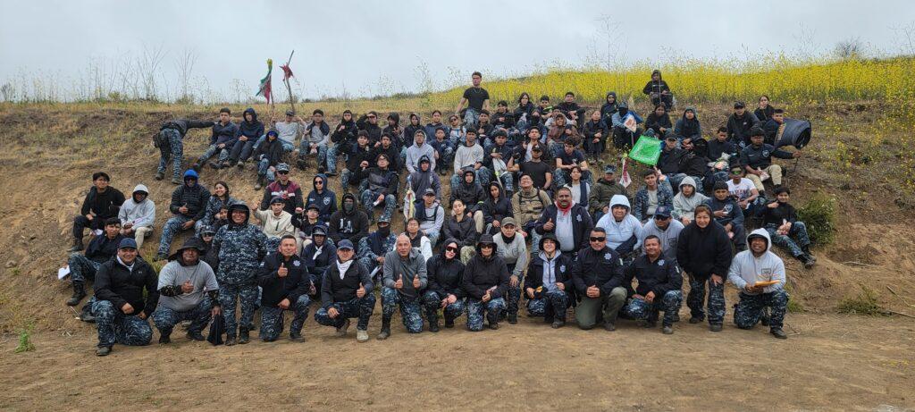 Concluyen con éxito 70 jóvenes de la Policía Juvenil campamento formativo en valores, habilidades y trabajo en equipo
