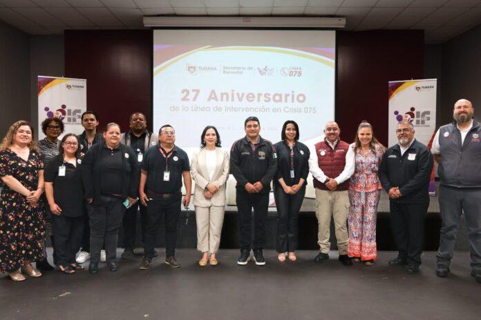 Celebra Gobierno de Tijuana 27 Aniversario de la Línea de Intervención en Crisis 075