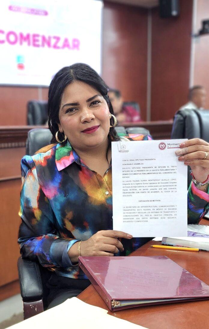 PIDE DIP. MONTSE MURILLO A TITULAR DE SICT ABRIR VENTANILLA EN MEXICALI PARA TRÁMITE DEL “PERMISO DE CONECTIVIDAD”.lasnoticias.info