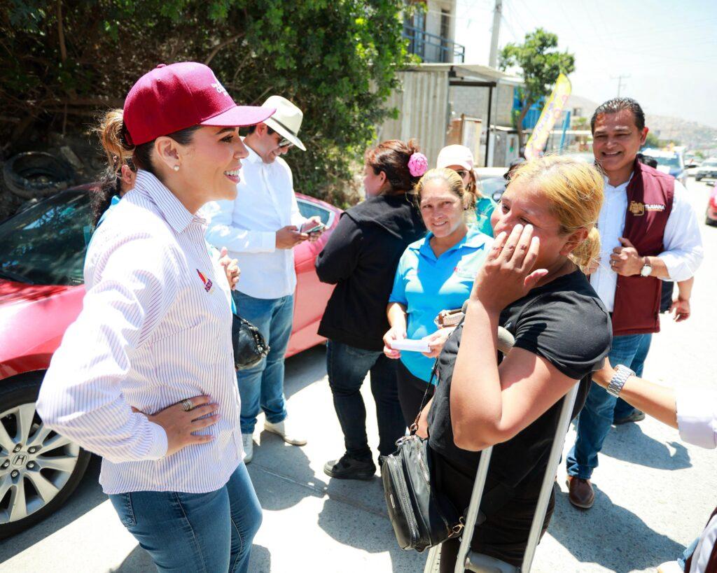 CASA POR CASA LLEVAN JORNADA DE PAZ A FAMILIAS VULNERABLES DE TIJUANA: GOBERNADORA MARINA DEL PILAR.lasnoticias.info