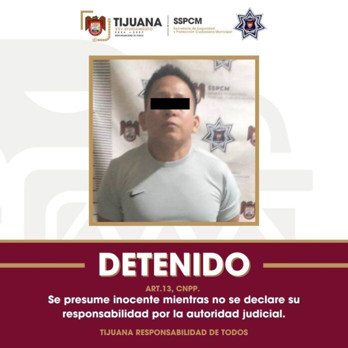 Asegura Policía Municipal a sujeto que irrumpió en un domicilio.lasnoticias.info