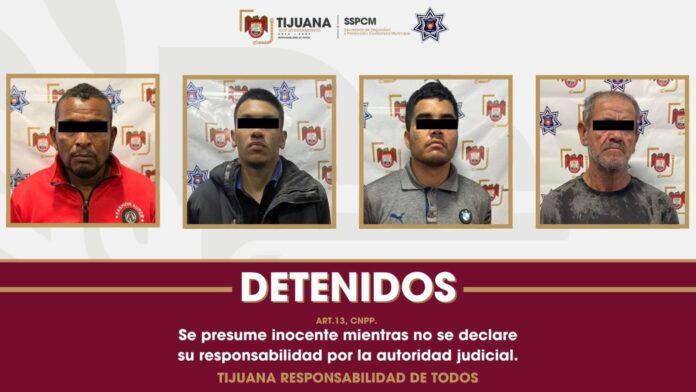 Asegura Policía Municipal a cuatro personas en posesión de armas de fuego.lasnoticias.info