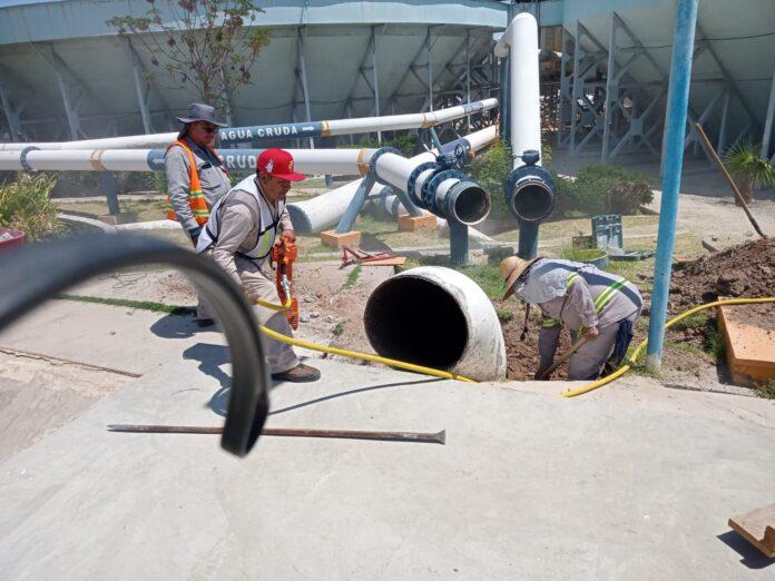 REFUERZA CESPM INFRAESTRUCTURA HIDRÁULICA EN PLANTA POTABILIZADORA.lasnoticias.info