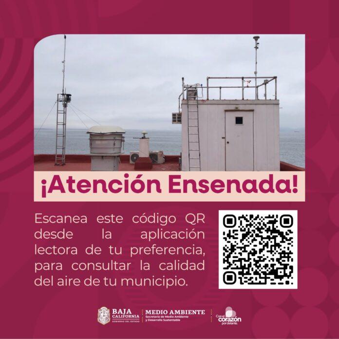 INSTALA SECRETARÍA DE MEDIO AMBIENTE ESTACIÓN DE MONITOREO DE CALIDAD DEL AIRE EN ENSENADA.lasnoticias.info