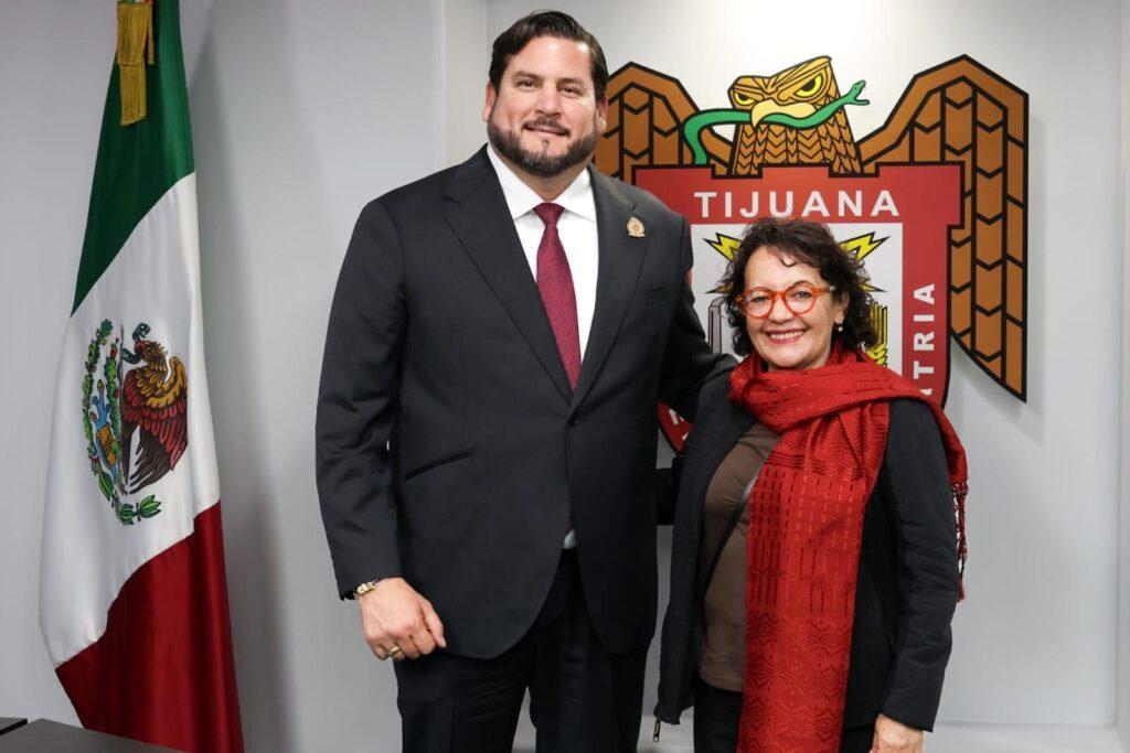 Se reúne Ismael Burgueño con rectora de la Universidad Nacional Rosario Castellanos.lasnoticias.info