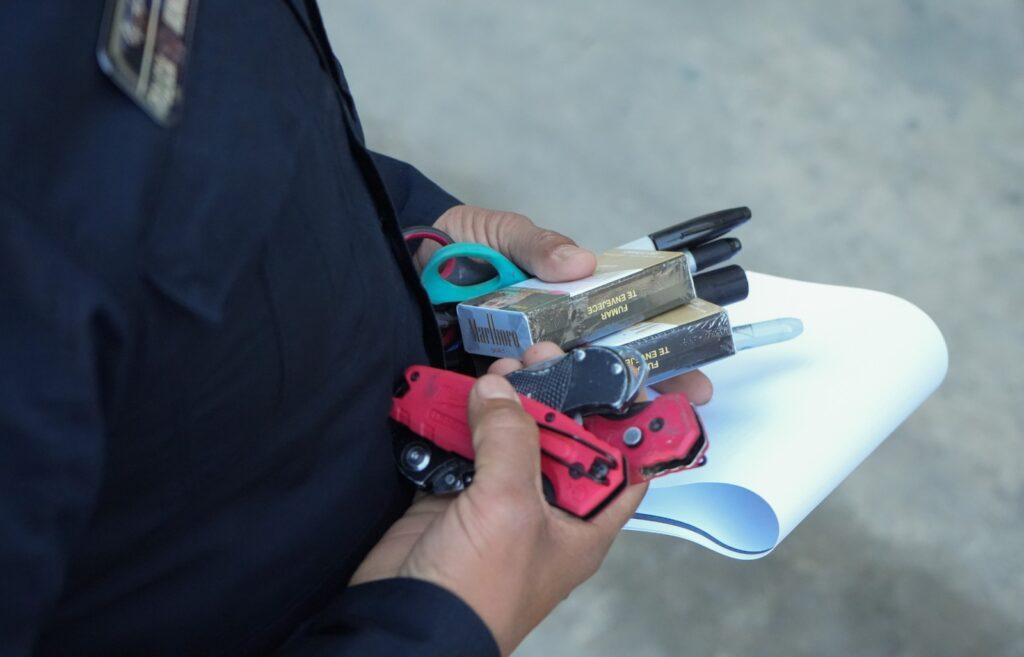 Previene SSPCM incidentes escolares a través de programa preventivo "Inspección de Pertenencias" beneficiando a más de 14 mil alumnos.lasnoticias.info