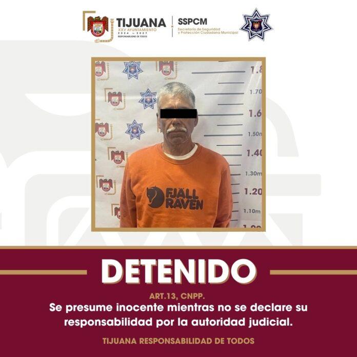Asegura la Policía Municipal de Tijuana a presunto responsable de abandonar restos humanos en la vía pública.lasnoticias.info