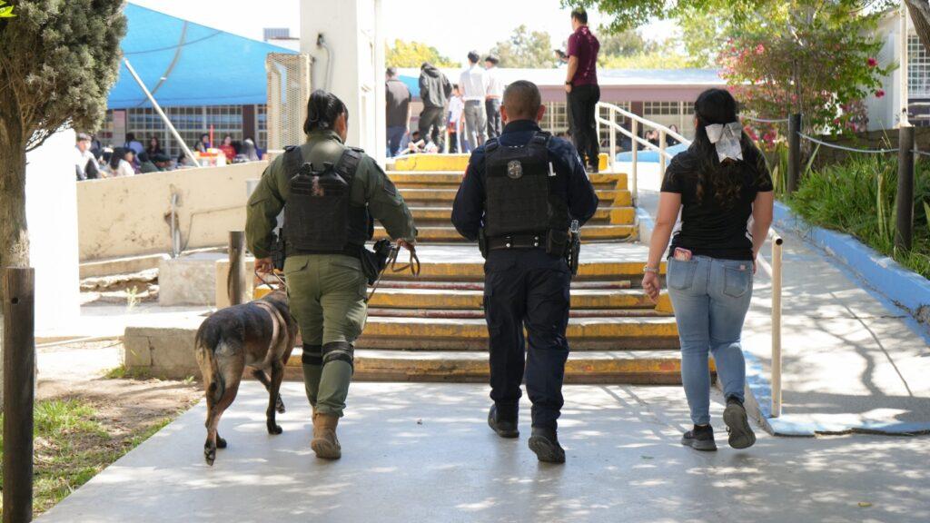 Previene SSPCM incidentes escolares a través de programa preventivo "Inspección de Pertenencias" beneficiando a más de 14 mil alumnos.lasnoticias.info