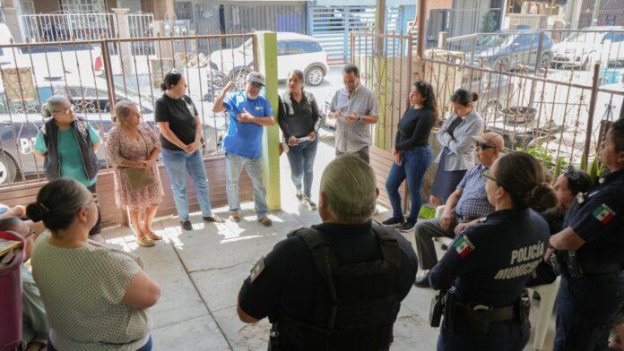 Fortalece Policía Municipal vínculos con vecinos de la colonia Manuel Rivera Anaya.lasnoticias.info