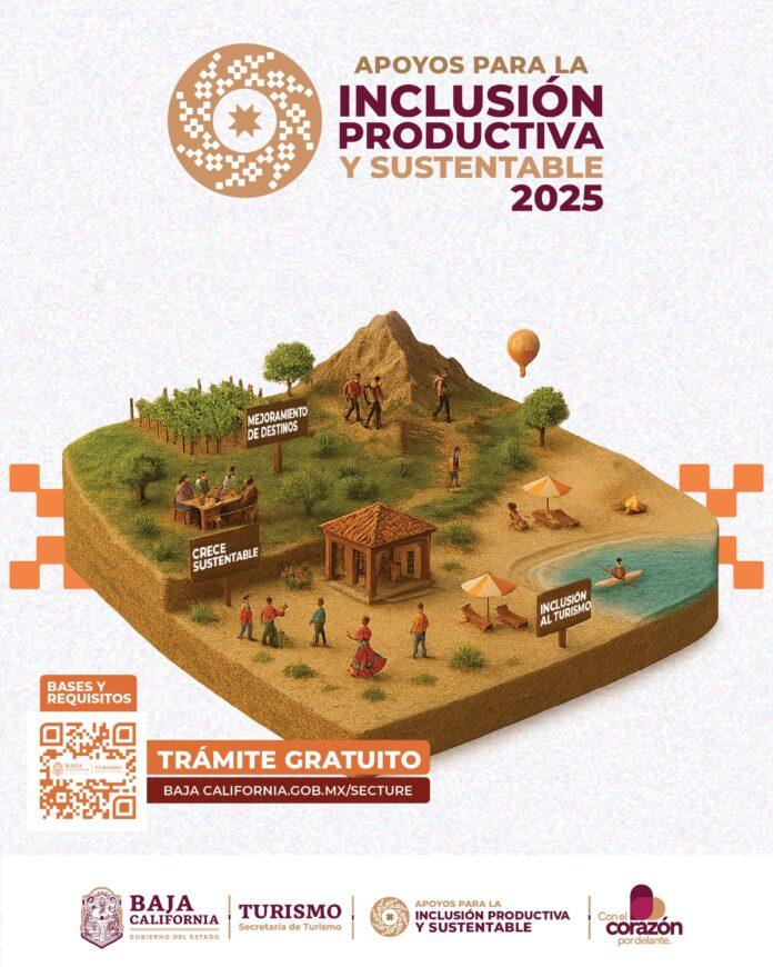LANZA SECRETARÍA DE TURISMO CONVOCATORIA 2025 DEL PROGRAMA APOYOS PARA LA INCLUSIÓN PRODUCTIVA Y SUSTENTABLE.lasnoticias.info
