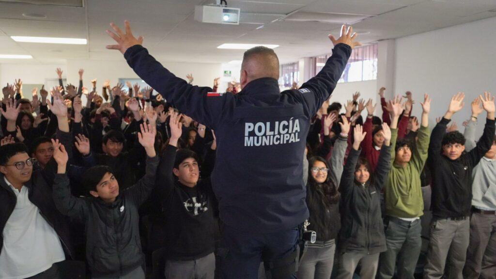 Refuerza SSPCM acciones preventivas en planteles educativos para fortalecer la seguridad escolar.lasnoticias.info