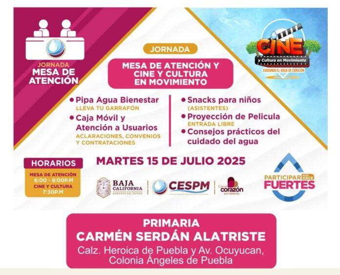 LLEVAN CINE, CULTURA Y ATENCIÓN CIUDADANA A LA COLONIA ÁNGELES DE PUEBLA.lasnoticias.info