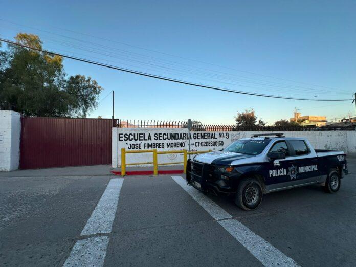 Realiza SSPCM recorridos preventivos en planteles escolares para prevenir delitos