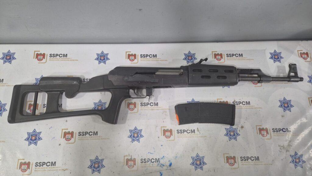 Detiene Policía Municipal a presunto responsable de un homicidio, tras reporte de detonaciones