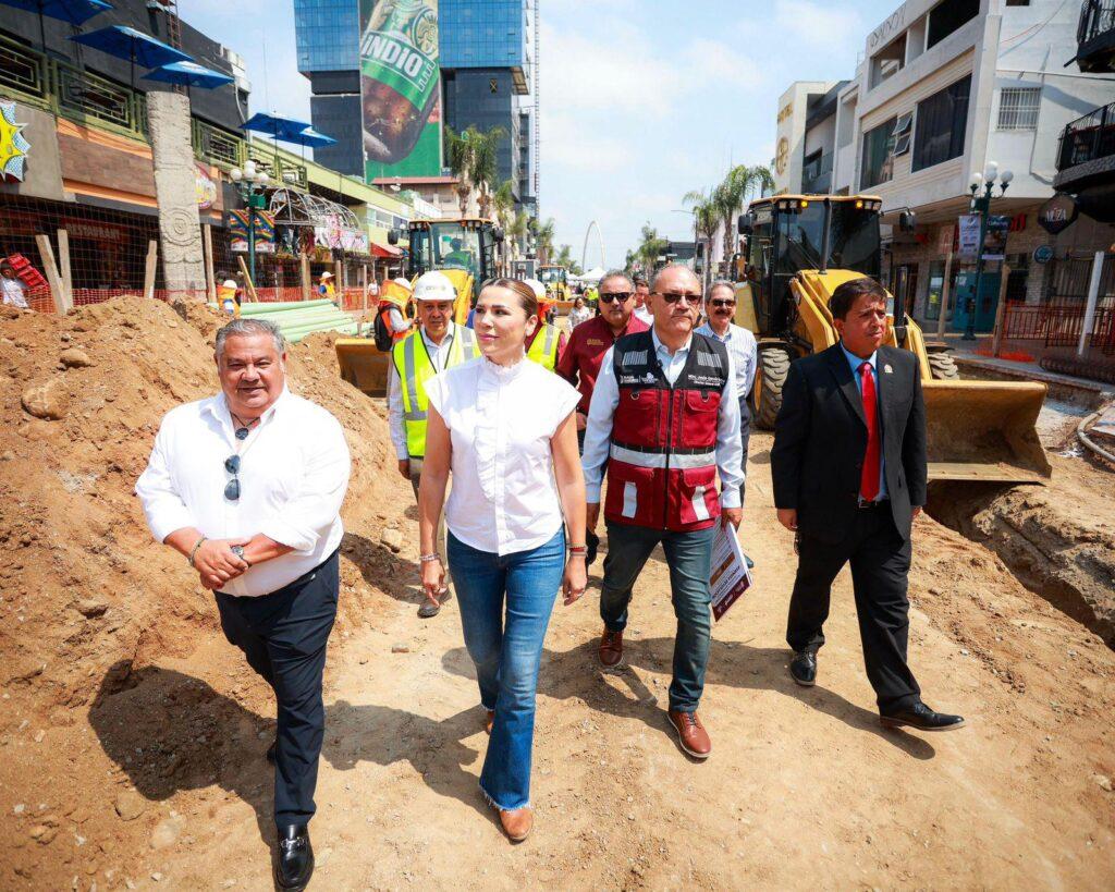 REFUERZA MARINA DEL PILAR LA ESTRATEGIA CORAZONES EN TIJUANA CON MÁS CALLES PAVIMENTADAS Y REDES DE AGUA.lasnoticias.info