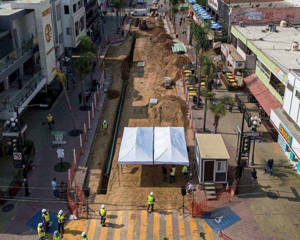 REFUERZA MARINA DEL PILAR LA ESTRATEGIA CORAZONES EN TIJUANA CON MÁS CALLES PAVIMENTADAS Y REDES DE AGUA.lasnoticias.info