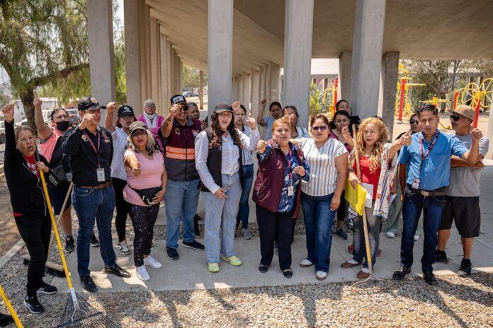 Rehabilita Gobierno Municipal espacios públicos con programa 'Tijuana: Ciudad Limpia'