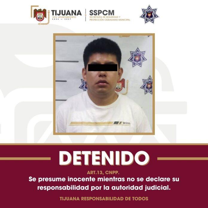 Detiene Policía Municipal de Tijuana a hombre por tocamientos impropios a menor en evento público