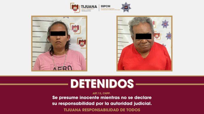 Detiene SSPCM a dos personas en taxi metropolitano con droga; vehículo estaría vinculado a hecho delictivo