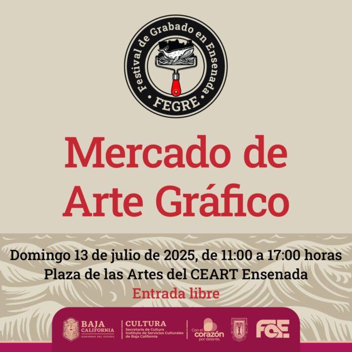 CEART ENSENADA INVITA AL MERCADO DE ARTE GRÁFICO, UN ESPACIO DE ENCUENTRO CON LA COMUNIDAD ARTÍSTICA.lasnoticias.info