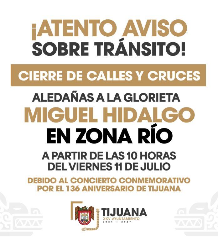 Implementa Gobierno de la Ciudad Operativo de Seguridad y Apoyo Vial por concierto conmemorativo al 136 Aniversario de Tijuana.lasnoticias.info