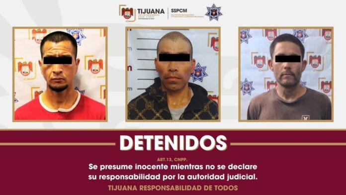 Detiene Policía Municipal a tres personas armadas