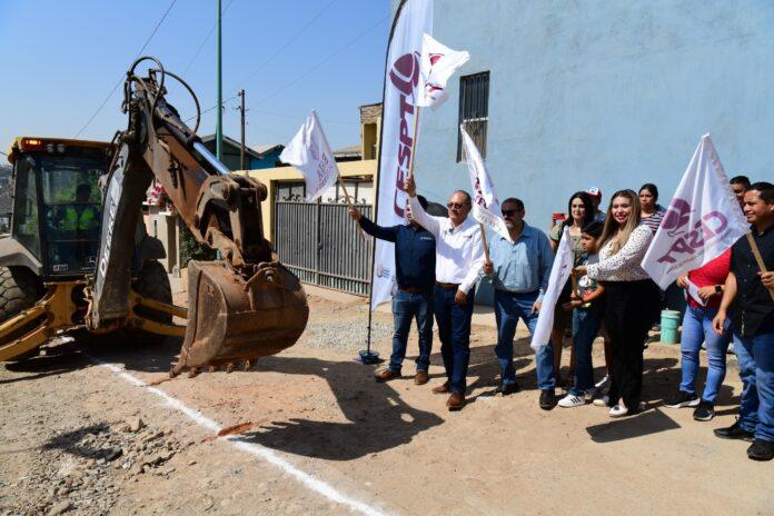 ARRANCA CESPT OBRA DE DRENAJE SANITARIO EN GRANJAS FAMILIAS UNIDAS.lasnoticias.info