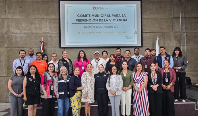 Realiza SSPCM sesión ordinaria del Comité Municipal de Prevención de la Violencia