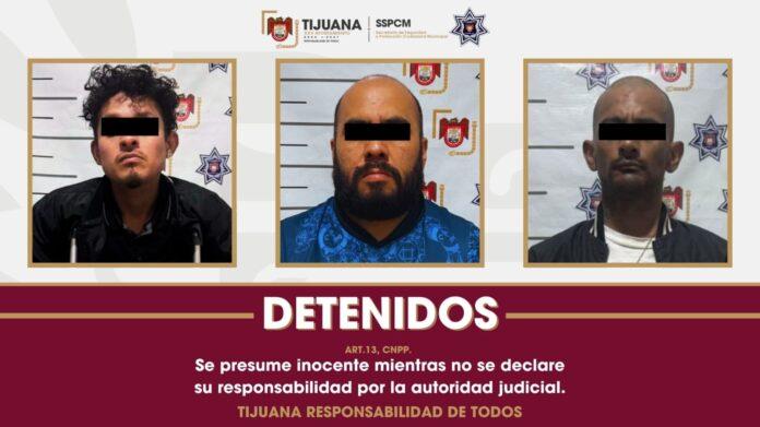 Asegura Policía Municipal a tres personas tras agresión con arma de fuego en Zona Norte