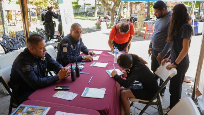 Realiza SSPCM y otras instituciones de seguridad Jornada de Seguridad como parte de la subestrategia Comités de Seguridad Ciudadana