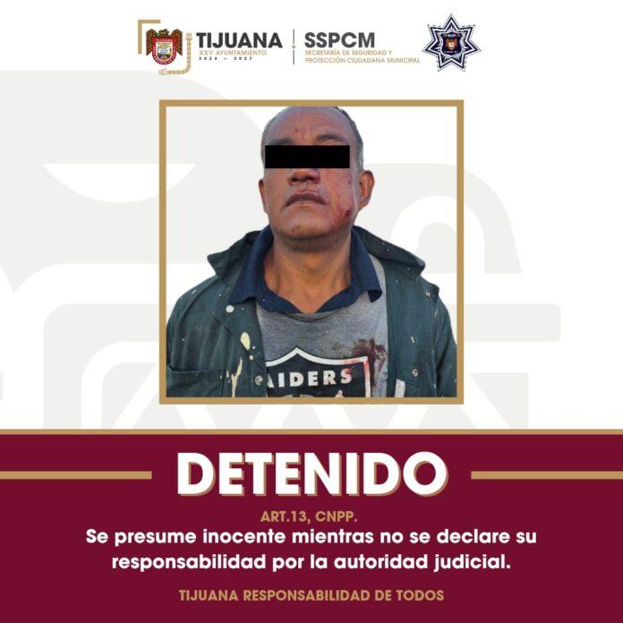 Captura Policía Municipal a presunto asaltante de transporte público en Tijuana