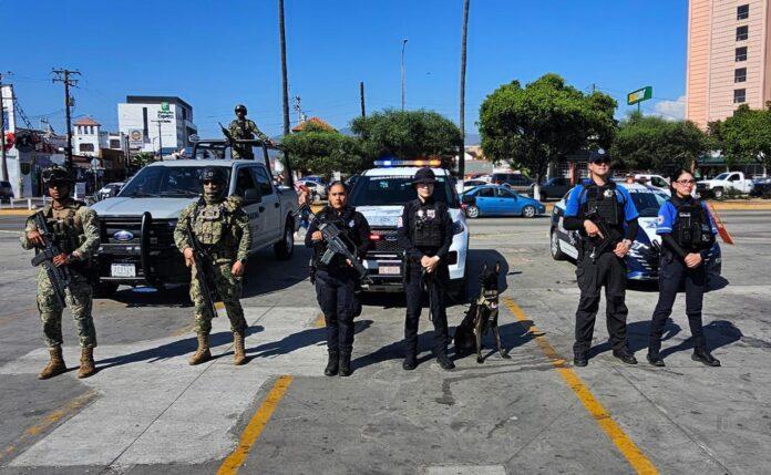 ENCABEZA SSCBC OPERATIVO “ANTIEXTORSIÓN” EN ENSENADA.lasnoticias.info