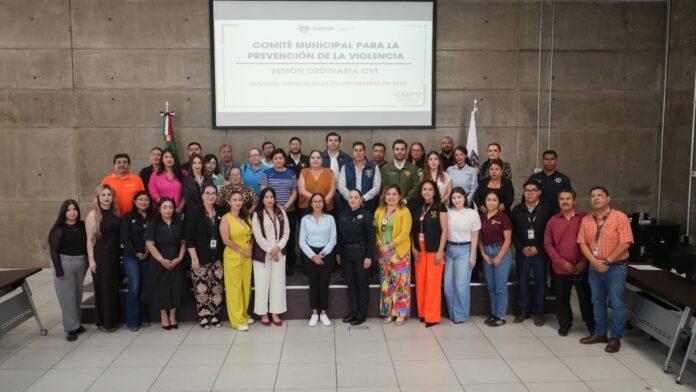 Presenta Comité Municipal para la Prevención de la Violencia resultados del programa “Escuela Informada, Escuela Segura”